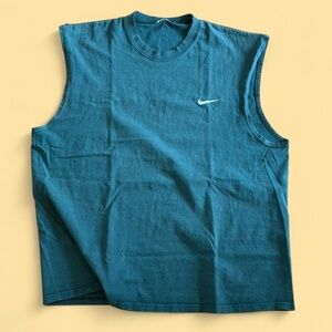 Vintage Green Nike Sleeveless Top
